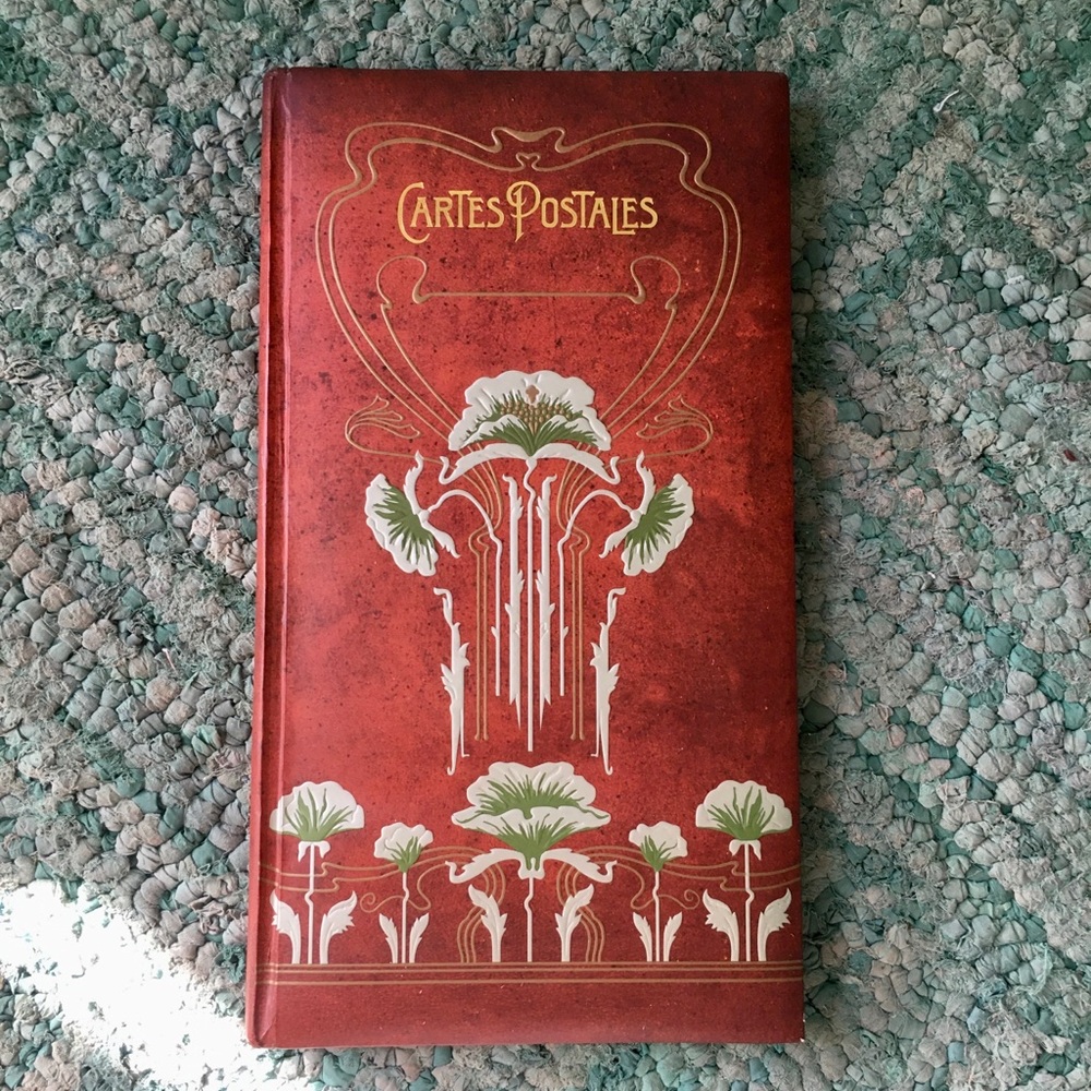 New Art Nouveau postcard album